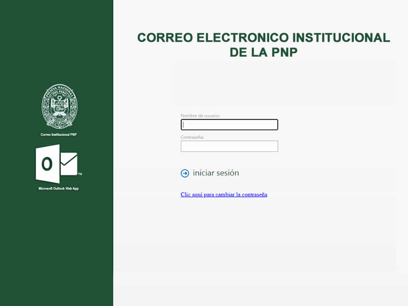 CORREO PNP
